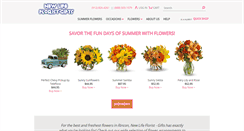 Desktop Screenshot of newlifeflorist.com